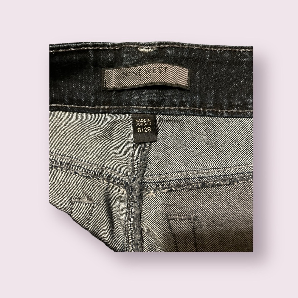 Nine west dark blue jeans
